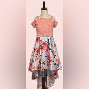 Speechless Kids Girls Dress Size 10 Pink and Blue